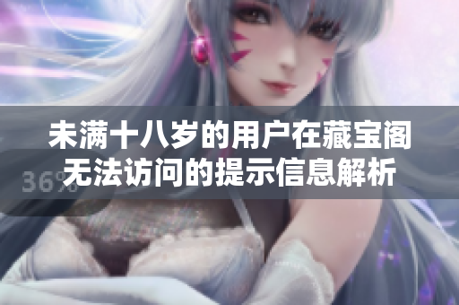 未满十八岁的用户在藏宝阁无法访问的提示信息解析