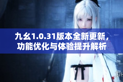 九幺1.0.31版本全新更新，功能优化与体验提升解析