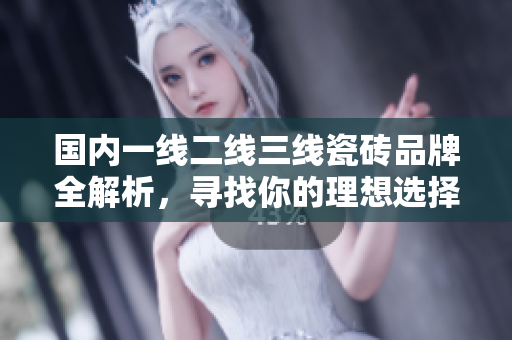 国内一线二线三线瓷砖品牌全解析，寻找你的理想选择