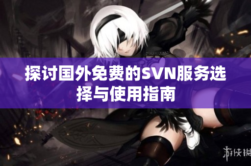 探讨国外免费的SVN服务选择与使用指南