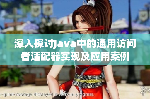 深入探讨Java中的通用访问者适配器实现及应用案例