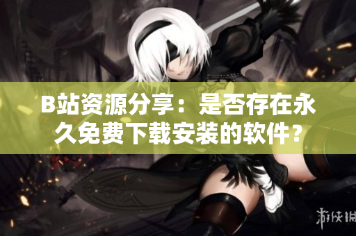B站资源分享：是否存在永久免费下载安装的软件？
