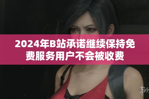 2024年B站承诺继续保持免费服务用户不会被收费