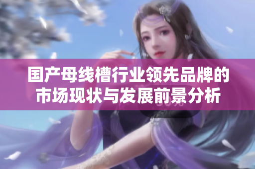 国产母线槽行业领先品牌的市场现状与发展前景分析