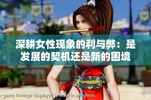 深耕女性现象的利与弊：是发展的契机还是新的困境