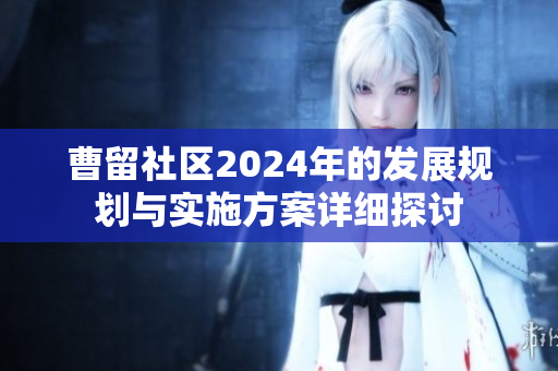 曹留社区2024年的发展规划与实施方案详细探讨