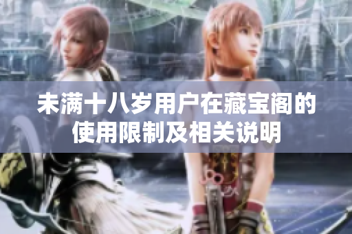 未满十八岁用户在藏宝阁的使用限制及相关说明