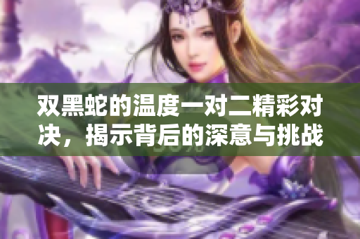 双黑蛇的温度一对二精彩对决，揭示背后的深意与挑战