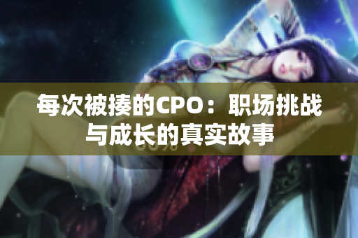 每次被揍的CPO：职场挑战与成长的真实故事