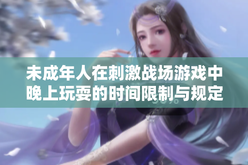 未成年人在刺激战场游戏中晚上玩耍的时间限制与规定