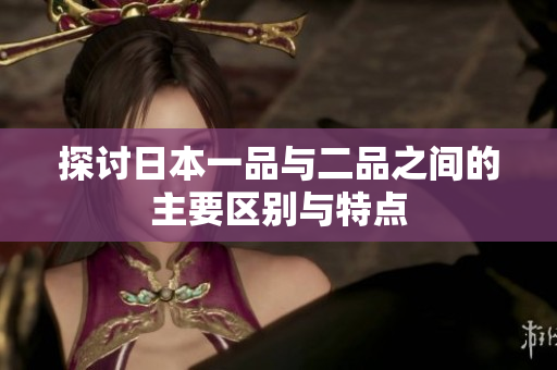 探讨日本一品与二品之间的主要区别与特点