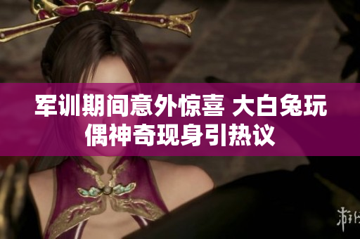 军训期间意外惊喜 大白兔玩偶神奇现身引热议