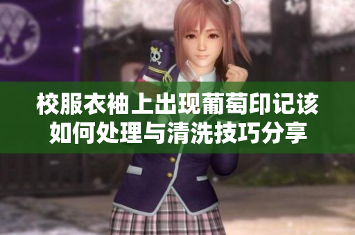 校服衣袖上出现葡萄印记该如何处理与清洗技巧分享