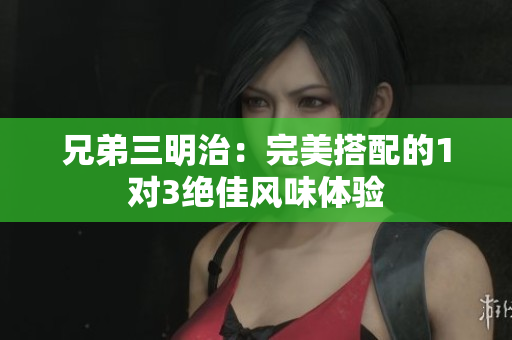 兄弟三明治：完美搭配的1对3绝佳风味体验