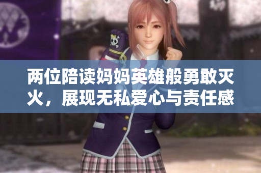 两位陪读妈妈英雄般勇敢灭火，展现无私爱心与责任感