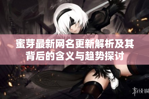 蜜芽最新网名更新解析及其背后的含义与趋势探讨