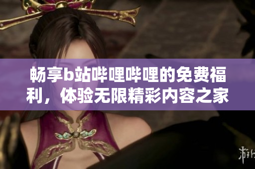 畅享b站哔哩哔哩的免费福利，体验无限精彩内容之家