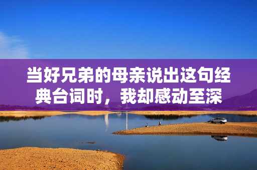 当好兄弟的母亲说出这句经典台词时，我却感动至深