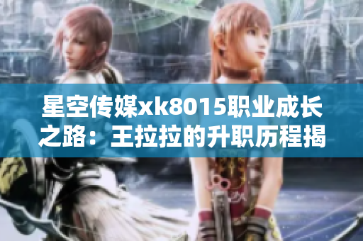 星空传媒xk8015职业成长之路：王拉拉的升职历程揭秘