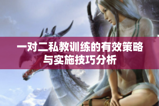 一对二私教训练的有效策略与实施技巧分析