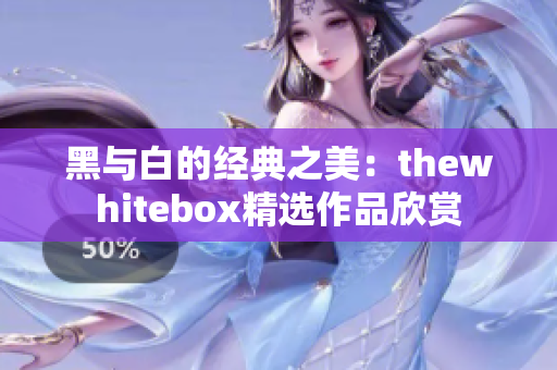 黑与白的经典之美：thewhitebox精选作品欣赏