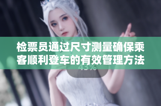 检票员通过尺寸测量确保乘客顺利登车的有效管理方法