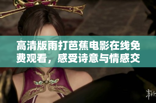 高清版雨打芭蕉电影在线免费观看，感受诗意与情感交织的魅力