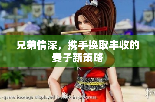 兄弟情深，携手换取丰收的麦子新策略