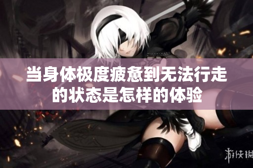 当身体极度疲惫到无法行走的状态是怎样的体验