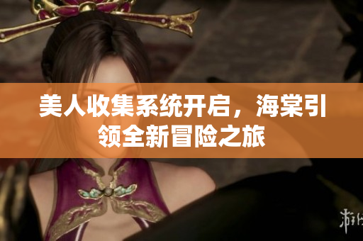 美人收集系统开启，海棠引领全新冒险之旅