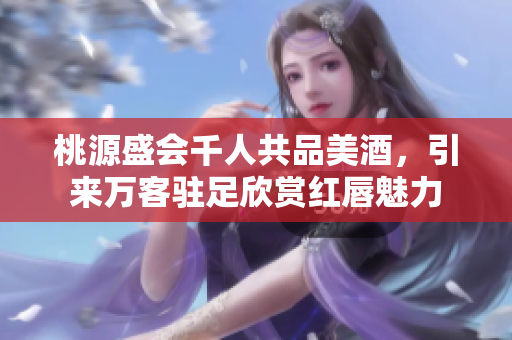 桃源盛会千人共品美酒，引来万客驻足欣赏红唇魅力