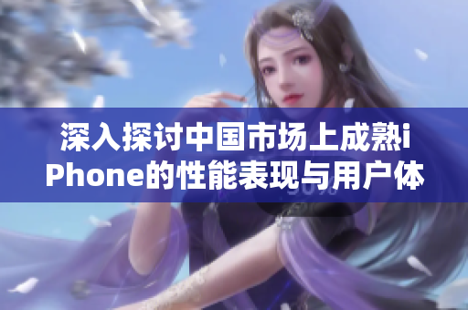 深入探讨中国市场上成熟iPhone的性能表现与用户体验