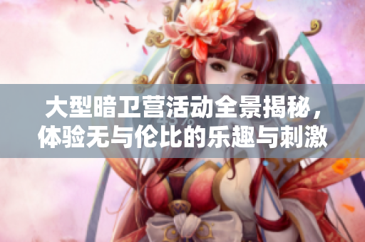 大型暗卫营活动全景揭秘，体验无与伦比的乐趣与刺激