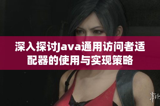 深入探讨Java通用访问者适配器的使用与实现策略