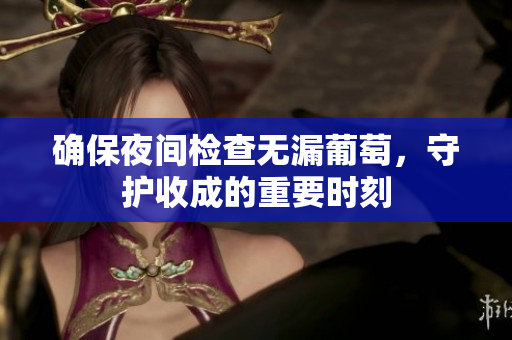 确保夜间检查无漏葡萄，守护收成的重要时刻