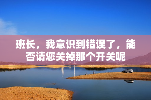 班长，我意识到错误了，能否请您关掉那个开关呢