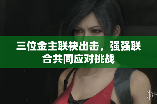 三位金主联袂出击，强强联合共同应对挑战