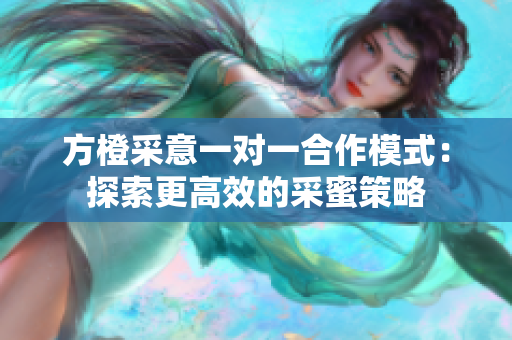 方橙采意一对一合作模式：探索更高效的采蜜策略