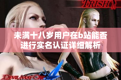 未满十八岁用户在b站能否进行实名认证详细解析