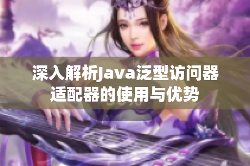 深入解析Java泛型访问器适配器的使用与优势