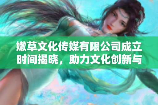 嫩草文化传媒有限公司成立时间揭晓，助力文化创新与发展