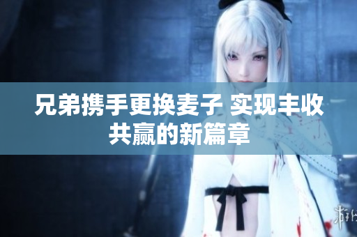 兄弟携手更换麦子 实现丰收共赢的新篇章
