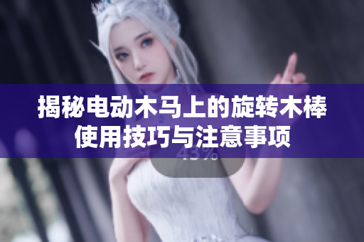 揭秘电动木马上的旋转木棒使用技巧与注意事项