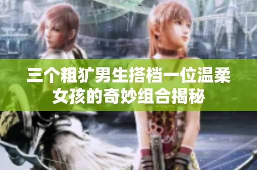 三个粗犷男生搭档一位温柔女孩的奇妙组合揭秘