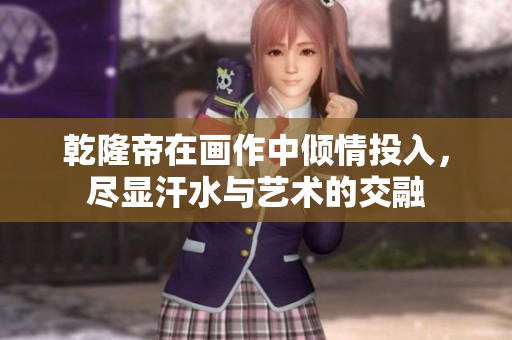 乾隆帝在画作中倾情投入，尽显汗水与艺术的交融