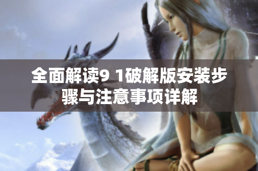 全面解读9 1破解版安装步骤与注意事项详解