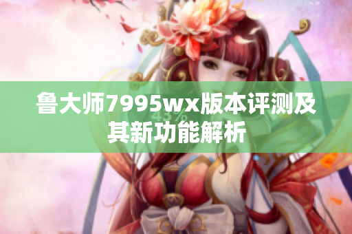 鲁大师7995wx版本评测及其新功能解析