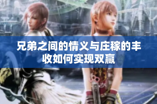 兄弟之间的情义与庄稼的丰收如何实现双赢